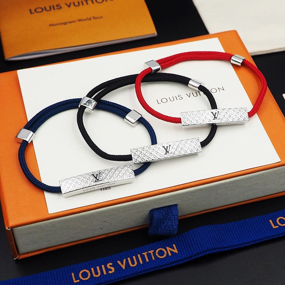 Louis Vuitton Champs Elysees Black Bracelet