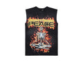 Hellstar Inner Peace Skeleton Sleeveless T-shirt Black