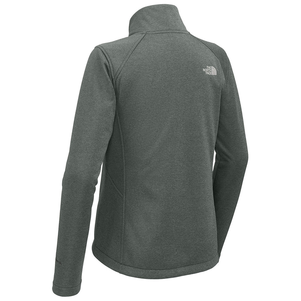 The North Face Women's TNF Dark Grey Heather Chest Logo Ridgewall Softshell Jacket