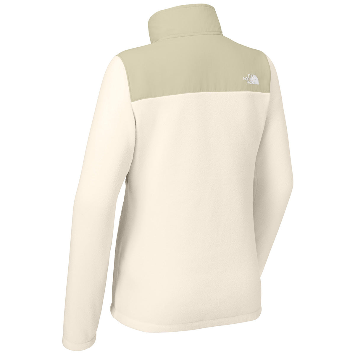 The North Face Women's Gardenia White/Gravel Highest Peak Full-Zip Fleece Jacket