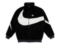 Nike Big Swoosh Reversible Boa Jacket (Asia Sizing) Black Sail