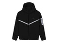 Nike Tech Fleece Reflective Full Zip Hoodie Black/White