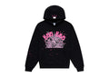 Sp5der Angel Number Hoodie Black