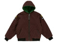 Supreme Vanson Leathers Reversible Quilted Hooded Jacket