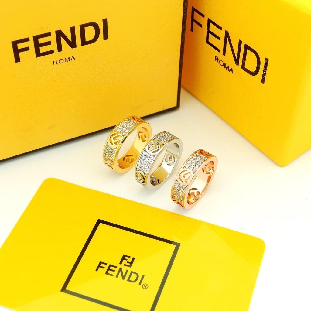 Fendi Is Ring - 18K Rose Gold